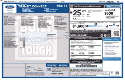 2020 Ford Transit Connect XL
