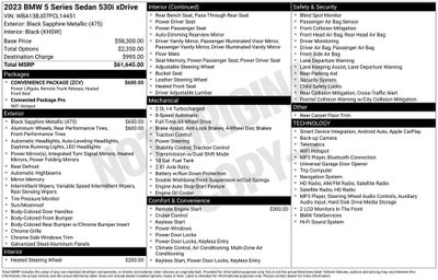 2023 BMW 5 Series 530i xDrive