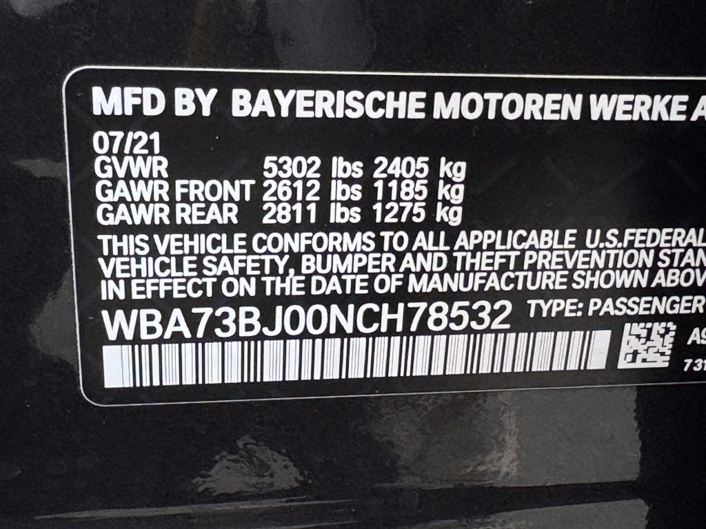 2022 BMW 5 Series 540i xDrive