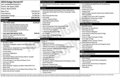 2025 Dodge Hornet GT