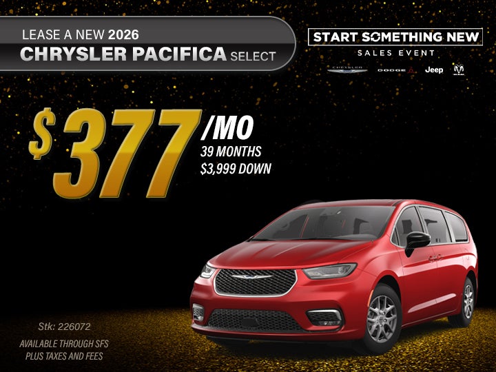 Pacifica and Grand Cherokee