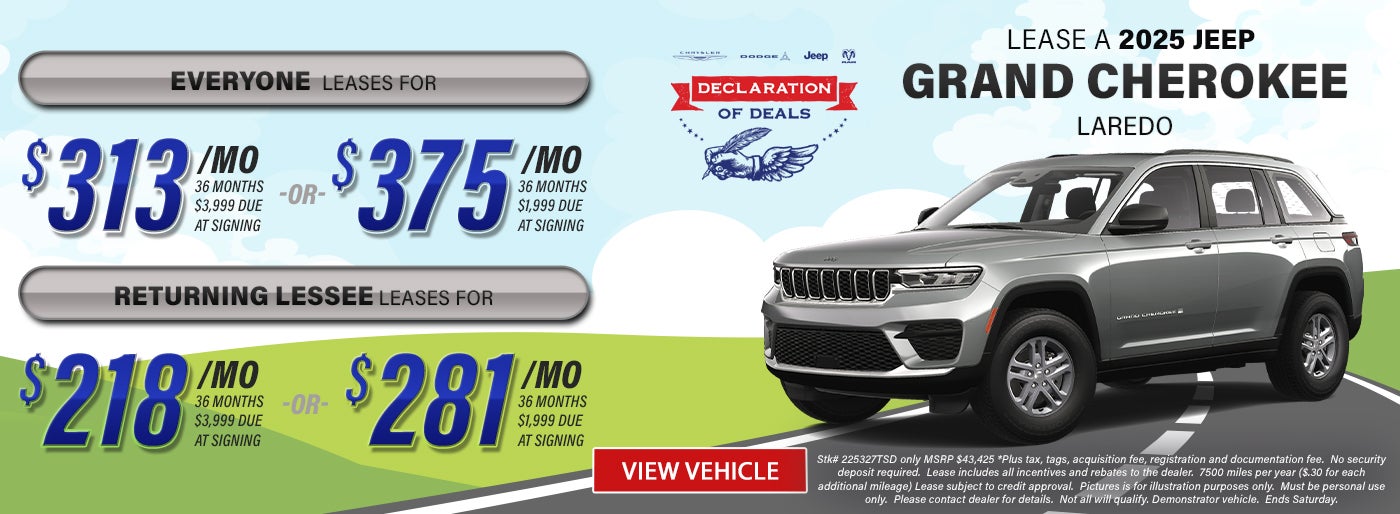Grand Cherokee Vehicle