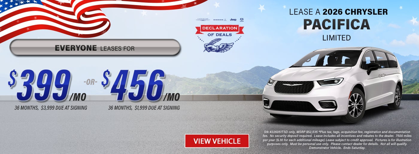 Pacifica Vehicle