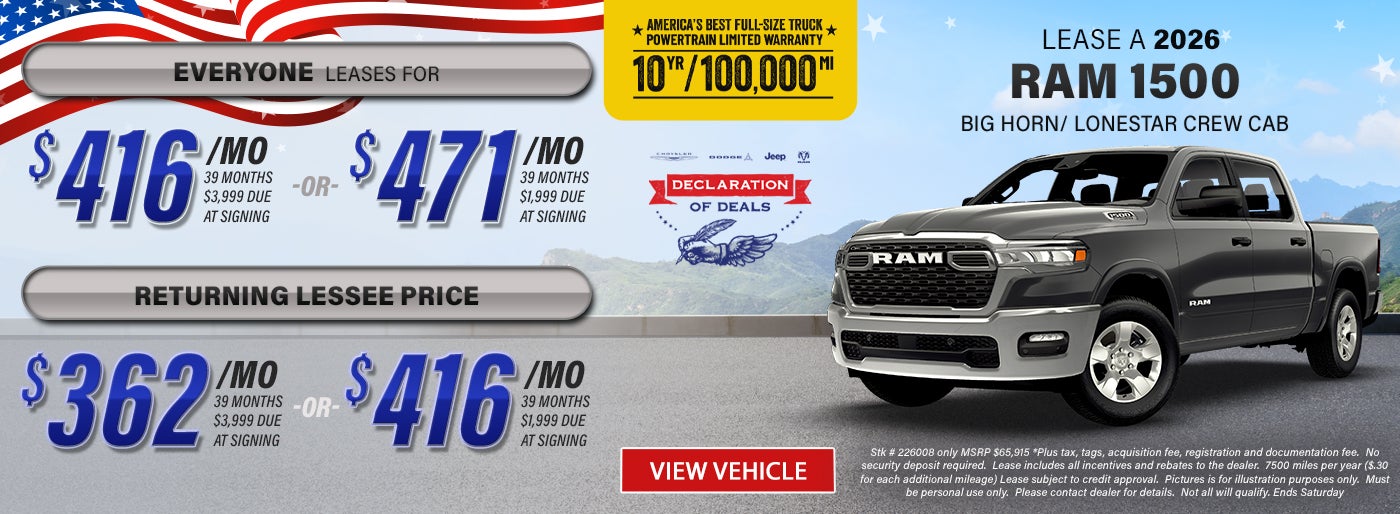  Ram 1500 Offers
