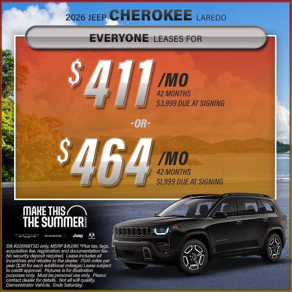 Cherokee Offer