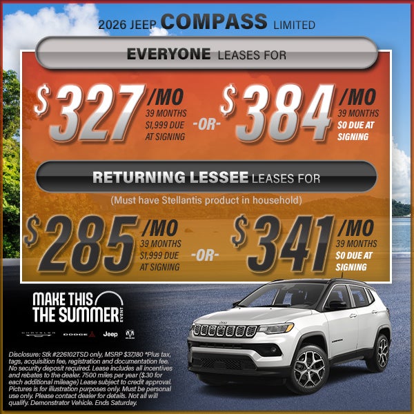 Jeep Compass Offer