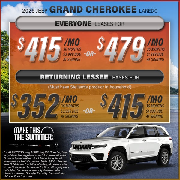 Cherokee Offer