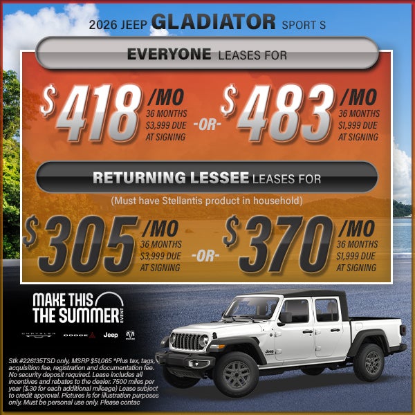 Gladiator Offer