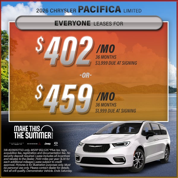 Pacifica Vehicle