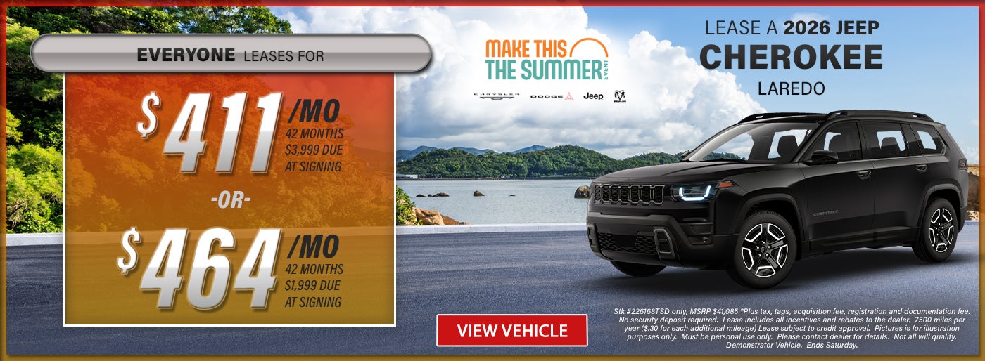 Cherokee Offer