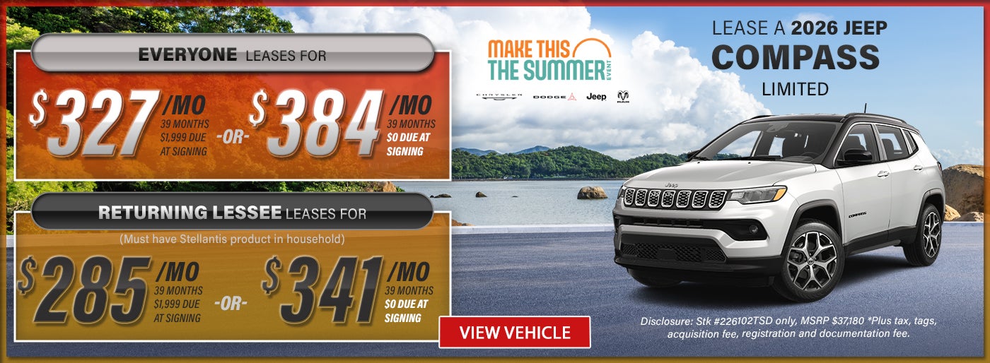 Jeep Compass Offer