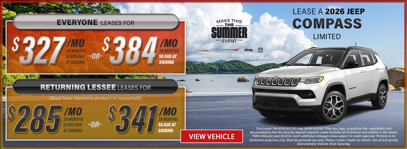 Jeep Compass Offer