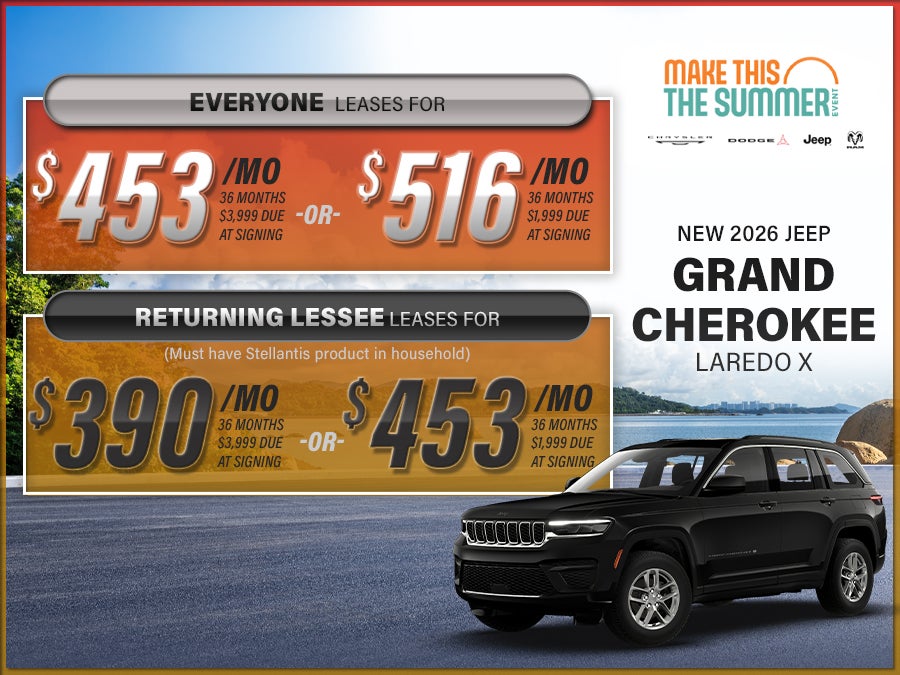Grand Cherokee Offer