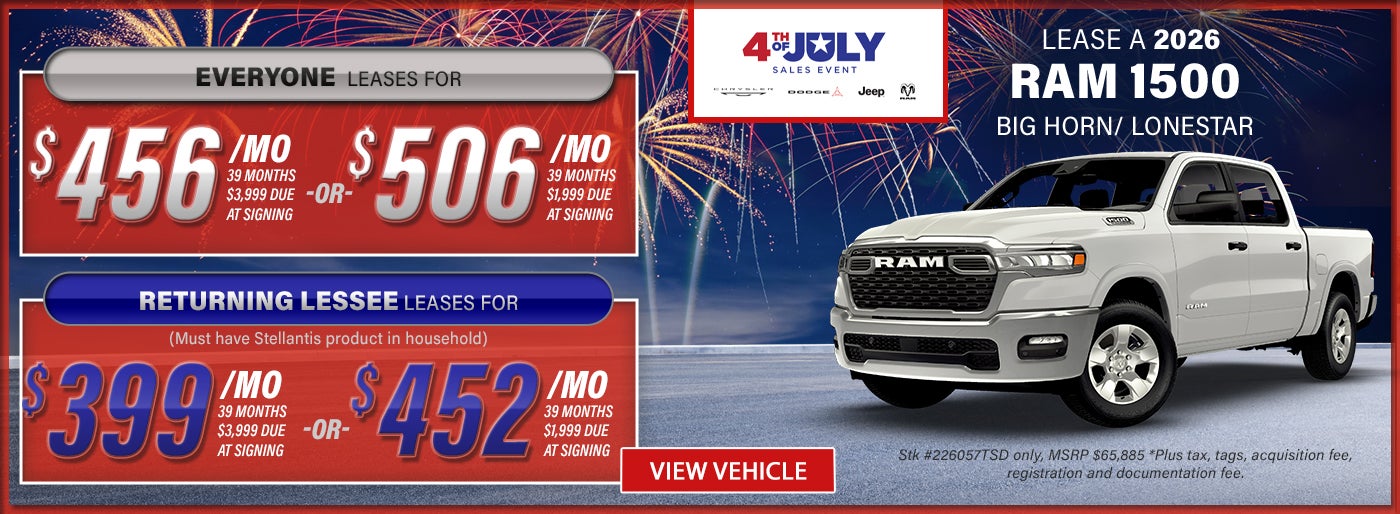 Ram Offer