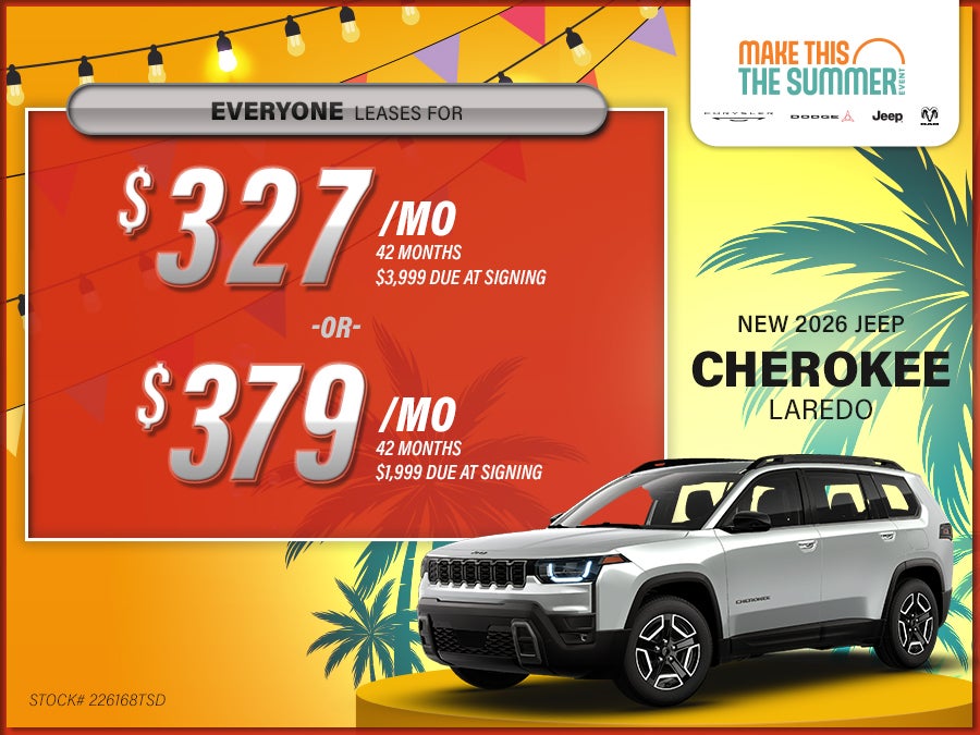 Cherokee Offer