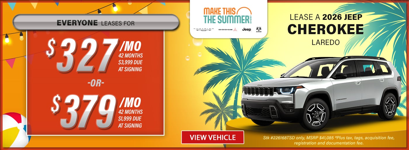 Cherokee Offer