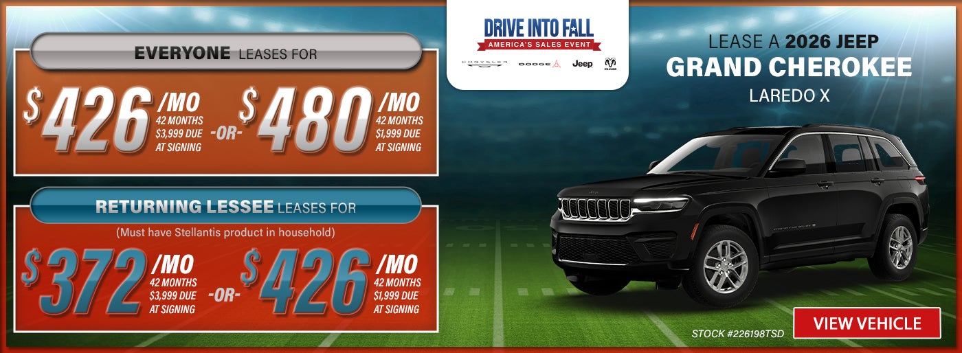 2026 Grand Cherokee Offers
