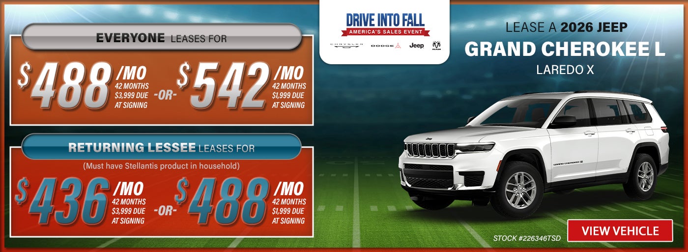 Grand Cherokee Offer