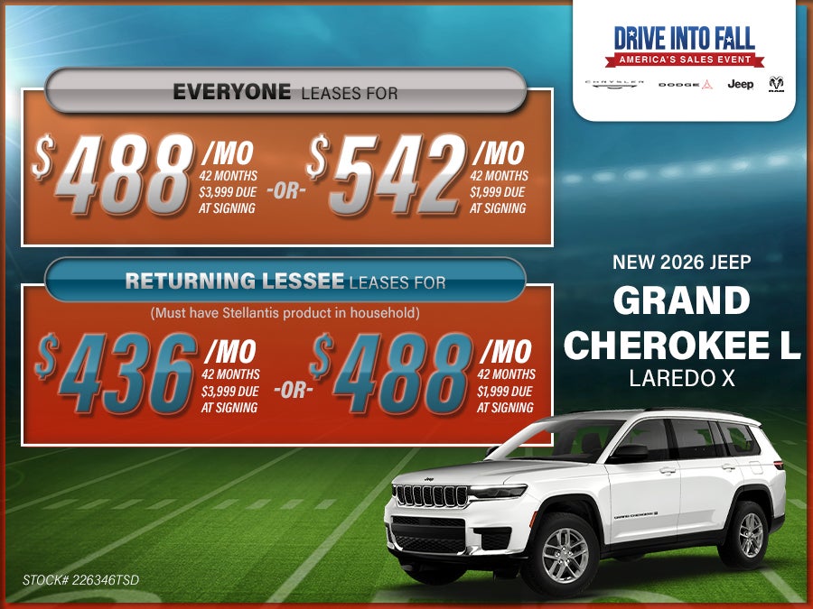 Grand Cherokee Offer