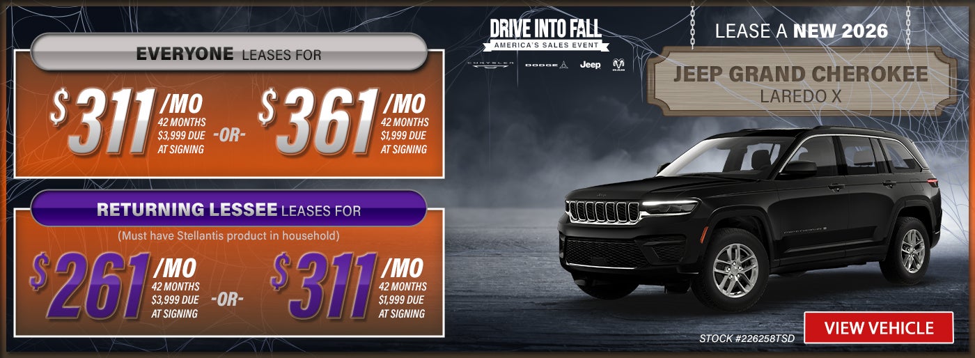 2026 Grand Cherokee Offers