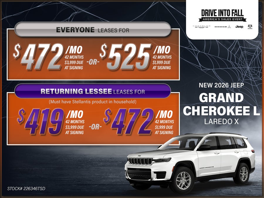 Grand Cherokee Offer