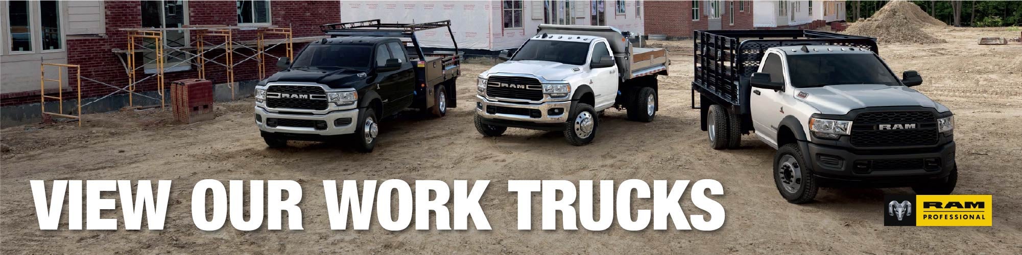 VIEW OUR Work Trucks