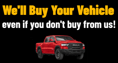 We'll Buy Your Vehicle