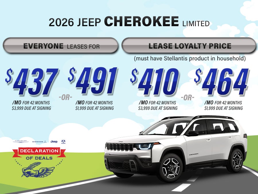 Cherokee Offer