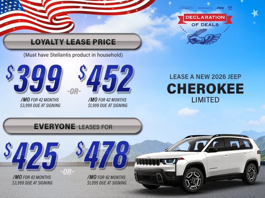 Cherokee Offer