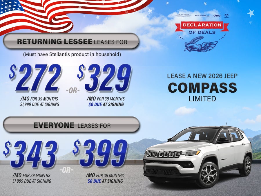 Jeep Compass Offer