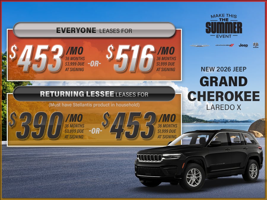 Grand Cherokee Offer
